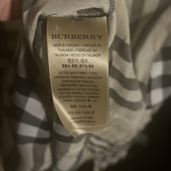 Burberry button up - Picture 3 of 5